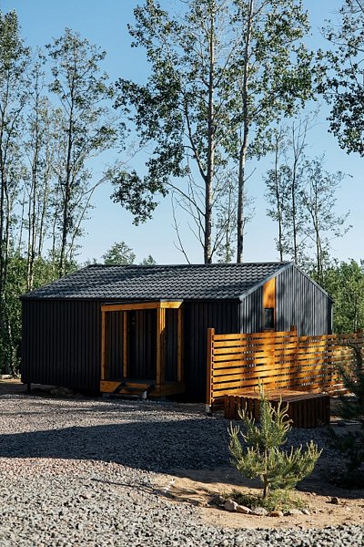 Частный Дом Коттедж в Лесу 45м2, Ленинградская область, Приозерск Мельниково