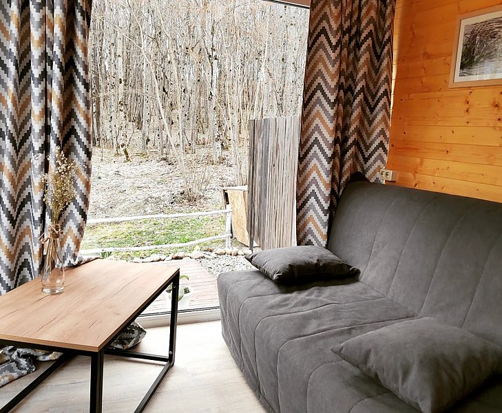 Коттедж 2-местный (Лесной домик)