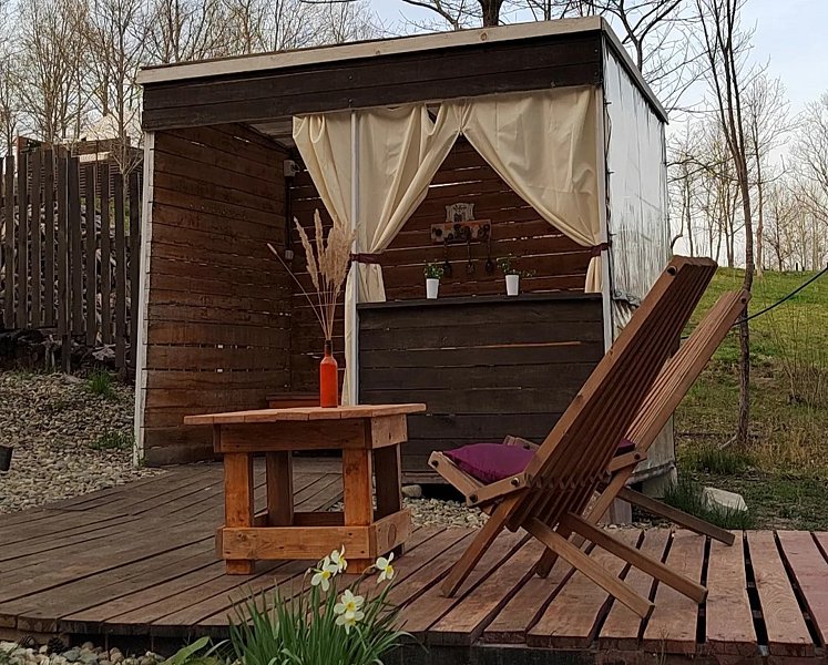 Коттедж 2-местный (Лесной домик)