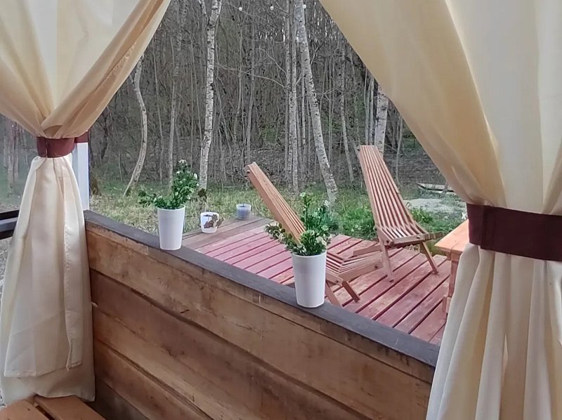 Коттедж 2-местный (Лесной домик)