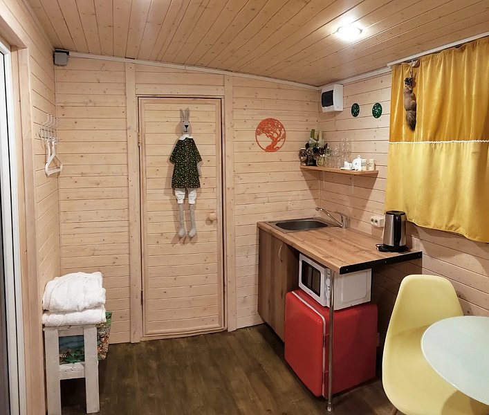 Коттедж 2-местный (Скандинавский домик)