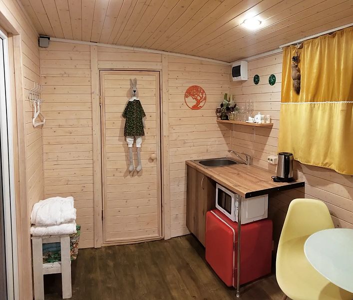 Коттедж 2-местный (Скандинавский домик)