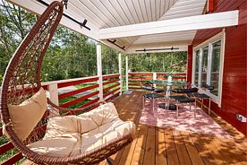 Дом с баней и купелью, База отдыха Просто Эко, Клинский район