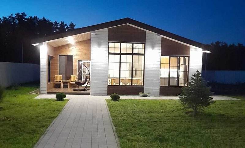 Коттедж DavinciApart, Ленинградская область, деревня Борисово Приозерск поселок Мичуринское Приозерский район