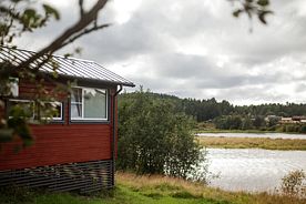 Ягодный домик с террасой на двоих, Загородный комплекс Ягодная Деревня, Ламберг