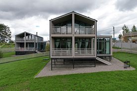 Коттедж с 3 комнатами с балконом и с красивым видом из окна, Коттеджный комплекс Лигу-Лапи, Всеволожский район