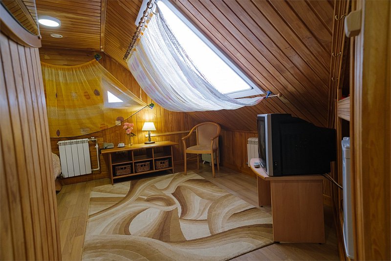 Стандартный 1-местный (мансарда)