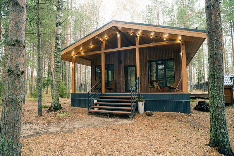 Барн 4-местный №12 (с финской сауной)