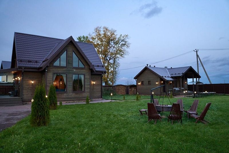 с баней, Ленинградская область: фото 2