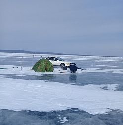 Озеро Архалей — зимняя рыбалка