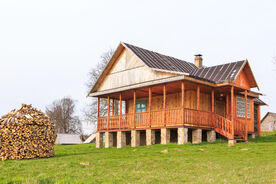 Дом №12, Туристическая деревня Белые луга, Тиневичи