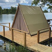 Глэмпинг на воде, База отдыха ЗеБирск, Бирск