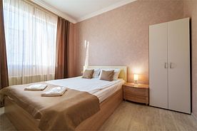 2 местный стандарт с большой кроватью  (2 этаж, 1 комната), Гостевой дом Ля Вилла, Геленджик