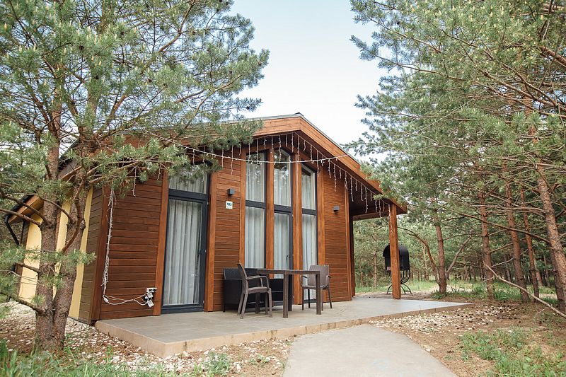 Дом 4-местный 1-комнатный (с 2 спальнями)