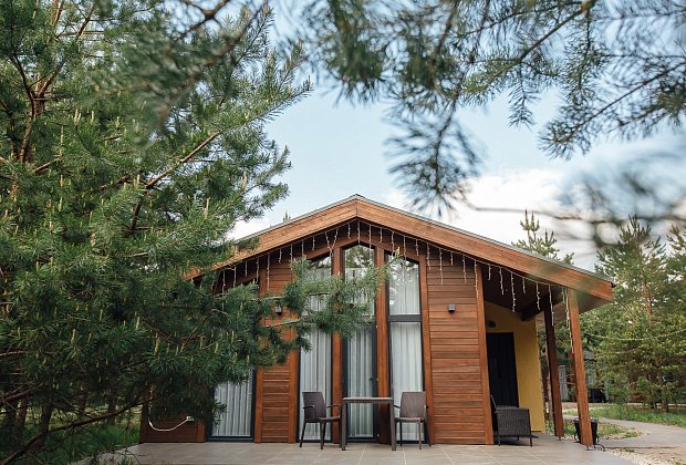 Дом 4-местный 1-комнатный (с 2 спальнями)