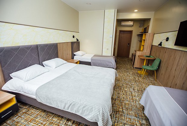 Семейный 4-местный 1-комнатный