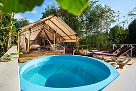 Двухместный номер Standard с красивым видом из окна двуспальная кровать, База отдыха Просто Эко, Клинский район