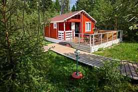 Дом Романтика с красивым видом из окна, База отдыха Просто Эко, Клинский район