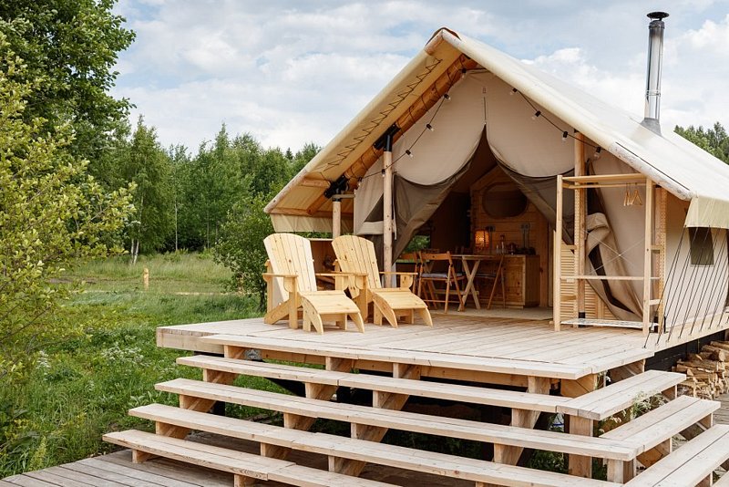 Глэмпинг Ново-Окатово, Тверская область, Калязинский район Кашин