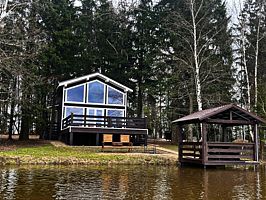 Дом у воды 2 этажный, Глэмпинг Дурыкино, Солнечногорск