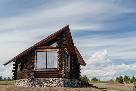 Изба Лубяная, База отдыха и туризма Эко деревня Чуньки, деревня Большое Вороново