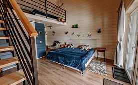 Четырёхместный двухъярусный номер с отдельным входом, Гостевой дом Юрьево Home, Великий Новгород