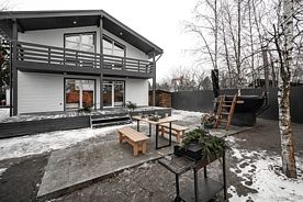 Дом с сауной Номера домов: 1, База отдыха Саблинские дачи, Ульяновка