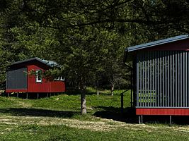 Двухместный коттедж Standard 2 отдельные кровати, Загородный комплекс Ягодная Деревня, Ламберг