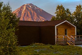Коттедж с красивым видом из окна, База отдыха ФазенДа, Елизово