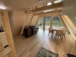 Шестиместная вилла с 3 комнатами 3 двуспальные кровати, Частный Дом Lberry Черника, Сортавала