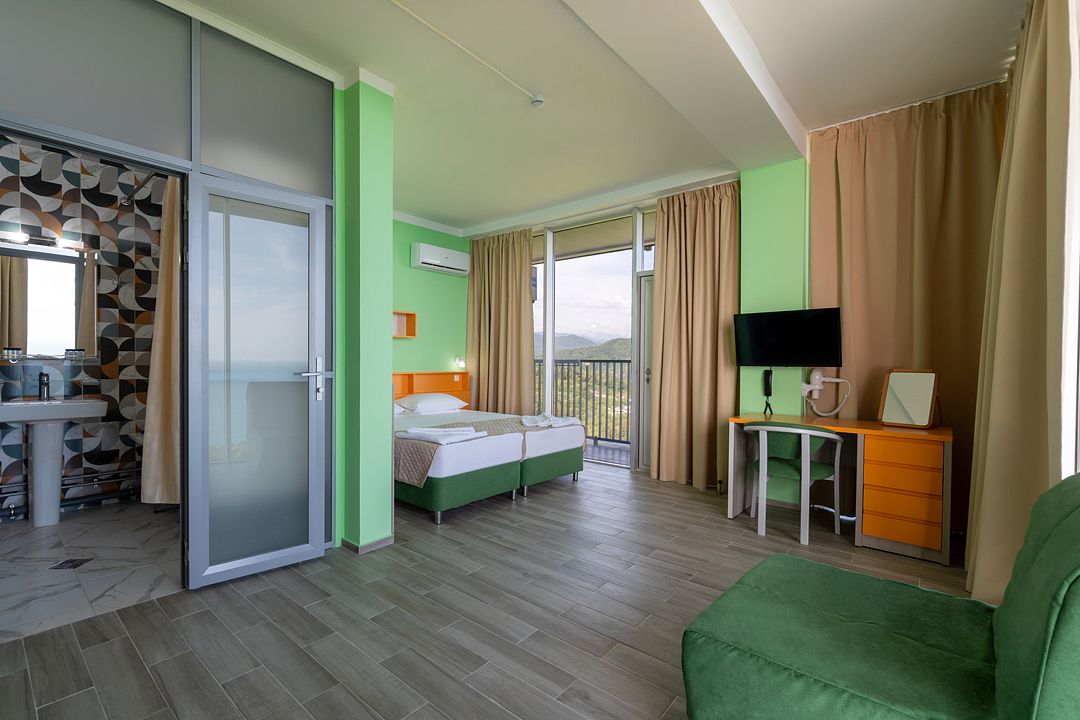 Стандартный 2-местный 1-комнатный Комфорт