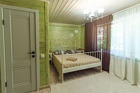 Стандартный 2-местный №4 с удобствами (2 этаж), Гостевой дом УДачный, Манжерок