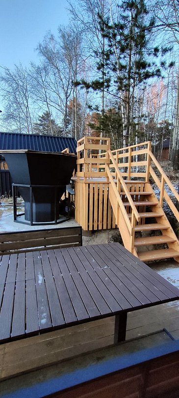 Барнхаус. Банный чан