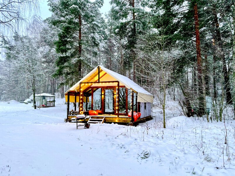 Глэмпинг Сампо, Царевичи, Республика Карелия