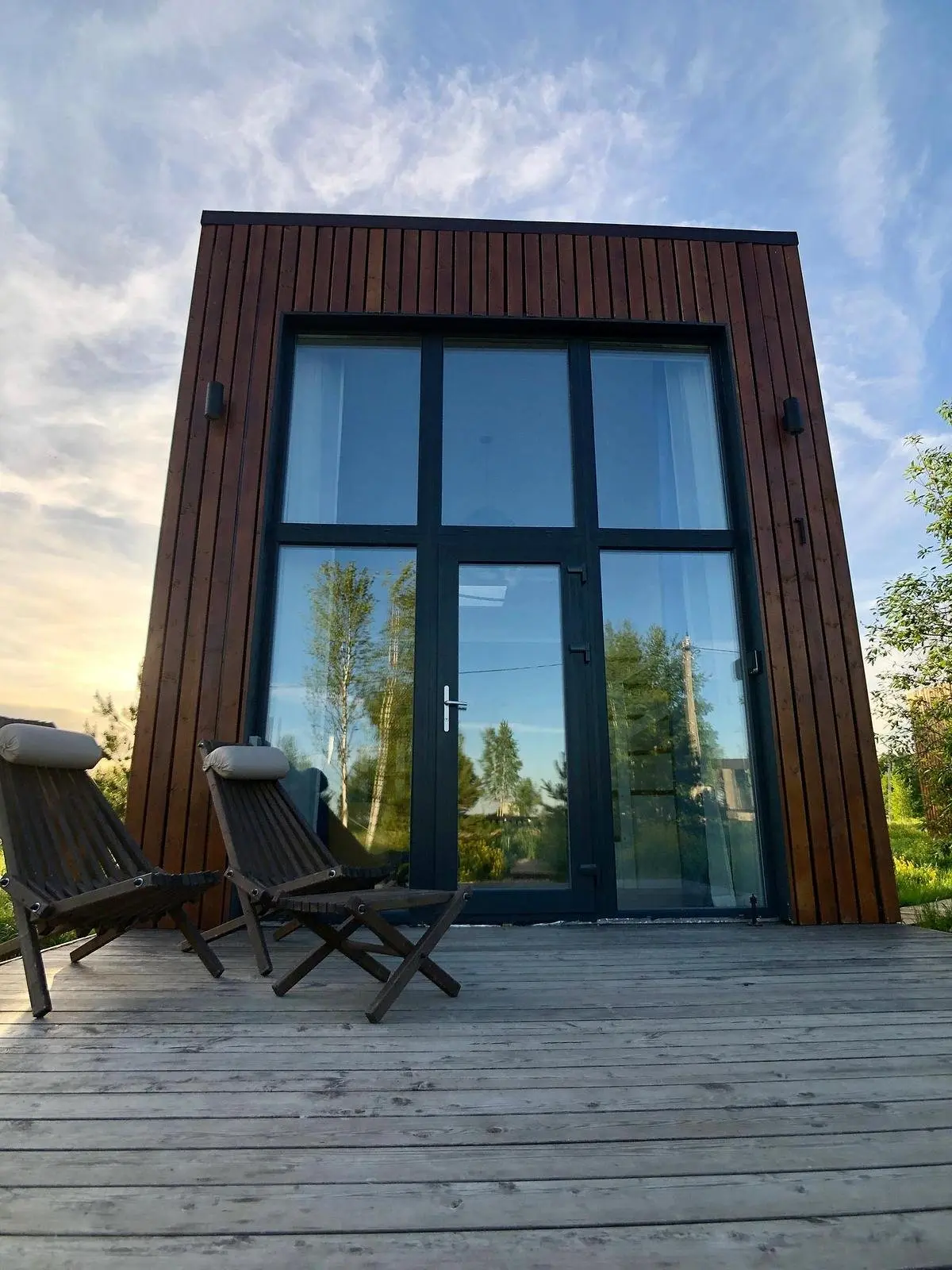 Шелуха Хаус Уютный Tiny House с мансардным окном, Московская область: фото 2