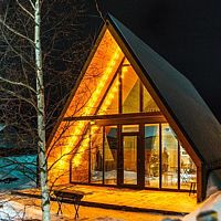 Дом A-frame, Глэмпинг Crealife, Великоустюгский район