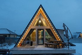 Семейный коттедж, Глэмпинг Территория отдыха TISHINA, Куса