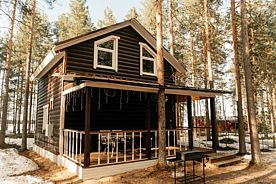 Дом Баня 2, База отдыха Северное сияние, Курмойла