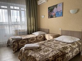 Двухместный номер Standard с балконом 2 отдельные кровати, Гостевой дом Садко, Новомичуринск