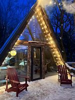 Дом №16 Панорамное шале, Глэмпинг На краю земли, Козельский