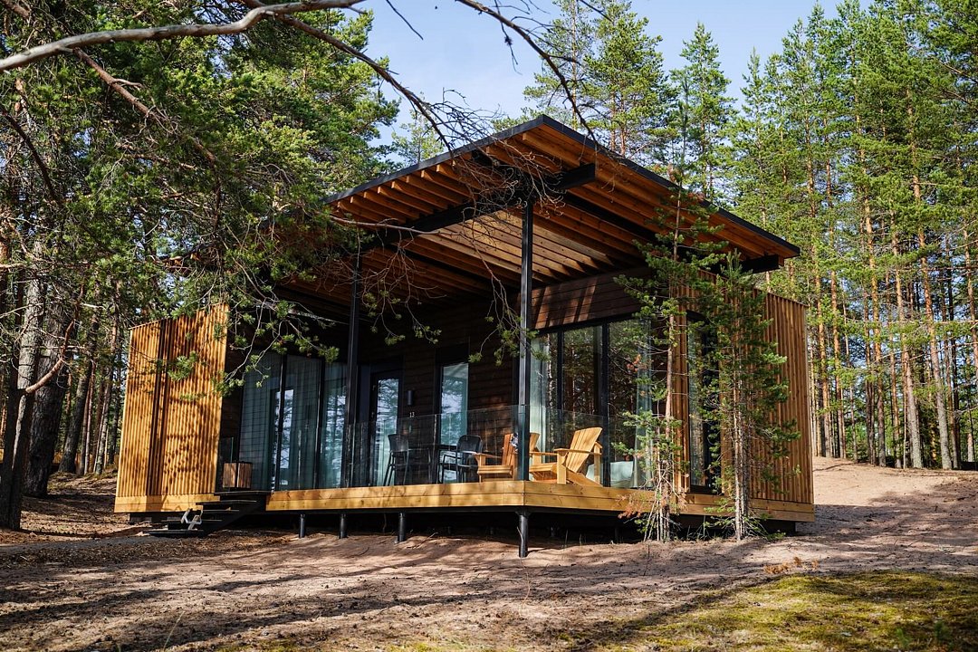 Отель Точка на карте. Видлица, Республика Карелия, село Видлица Олонецкий район