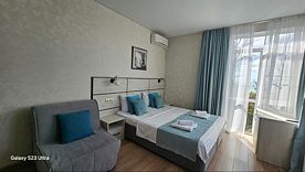 Делюкс с витражным окном и видом на море, Гостевой дом Villoo bosco, Сочи