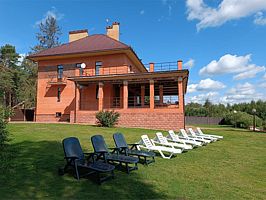 Коттедж «Люкс», База отдыха Пирос, деревня Пирусс