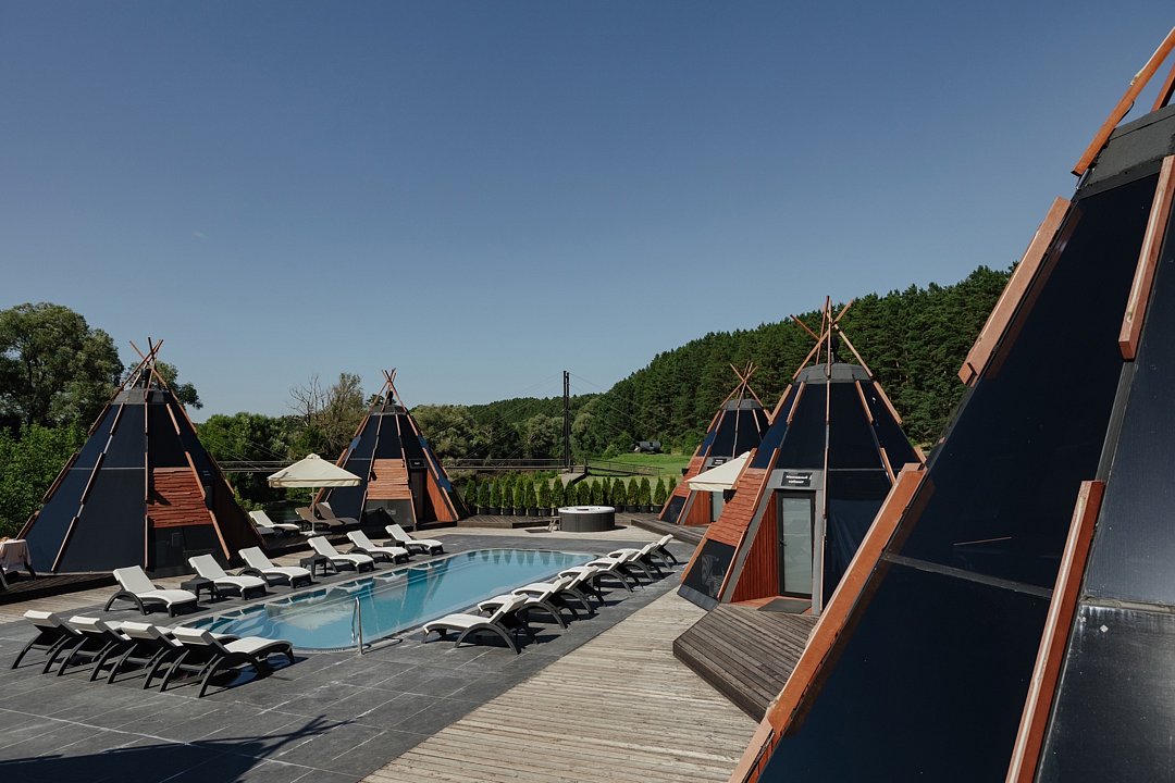 Загородный отель Pine River (Пайн Ривер), Калужская область, Жуковский район Малоярославец село Недельное