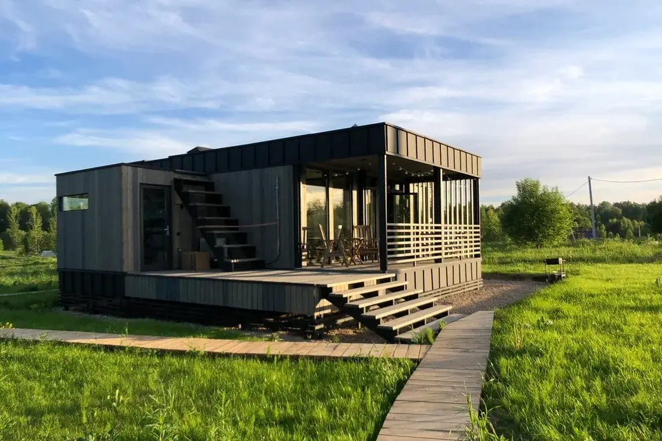 Дома в аренду Sheluha house Дом с камином и панорамными окнами, Знаменка, Московская область