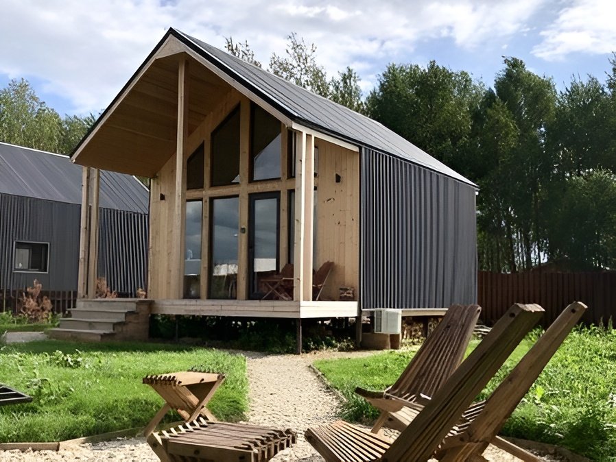 Дома в аренду Sheluha house Отличная инфраструктура поселка и сауна в домике (бывший Глэмпинг Sheluha house Отличная инфраструктура поселка и сауна в домике), Московская область, Мышенское 