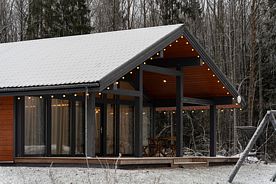 Коттедж VIP 1 на первой береговой линии, База отдыха Тихая Гавань, Выборг