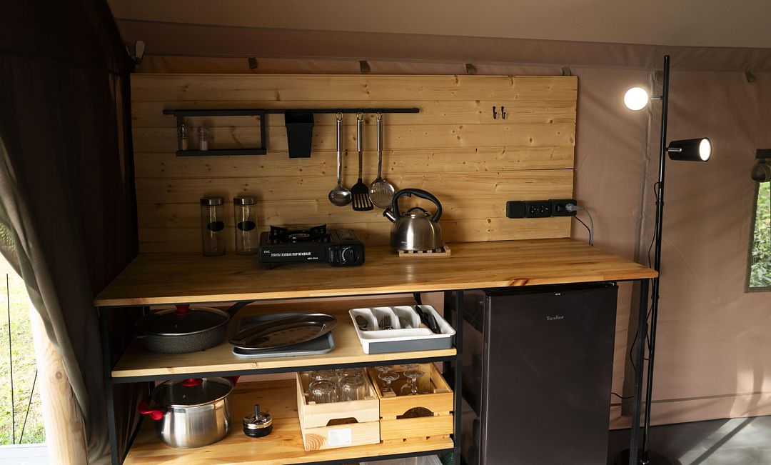 Глемпинг Комфорт 3-местный (Зебирск+)