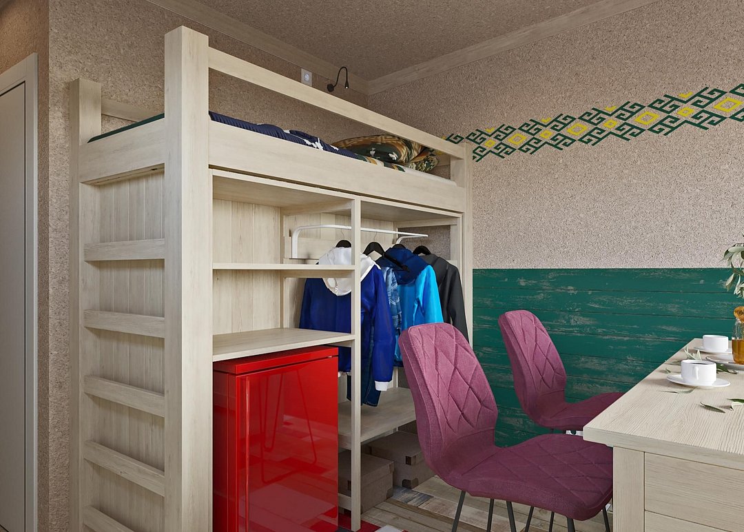 Дом 3-местный Монокль