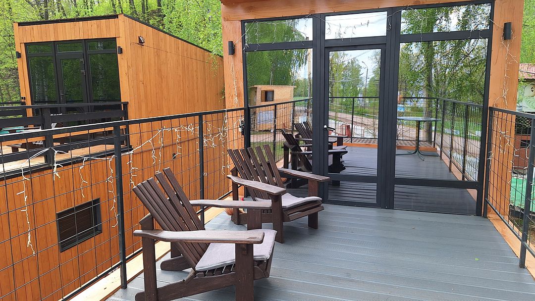 Дом 6-местный 2-комнатный (Скай)